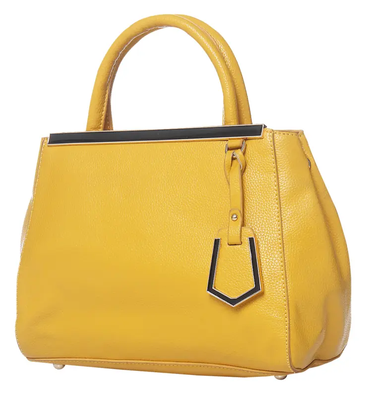 Stylish Yellow Handbag