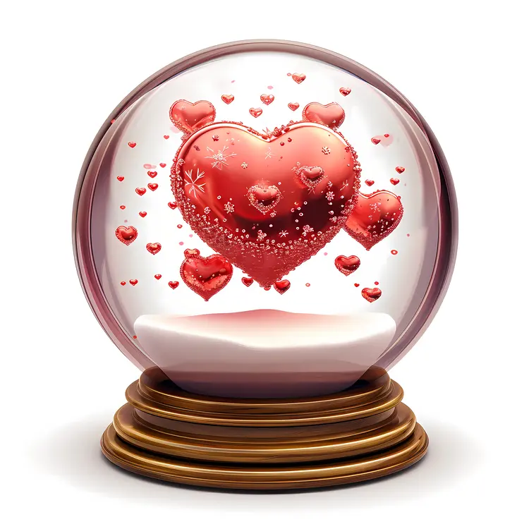 Heart Snow Globe