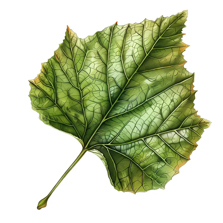 Realistic Green Leaf Illustration