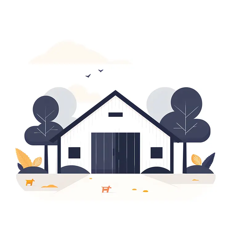 Small Cute Doodle House