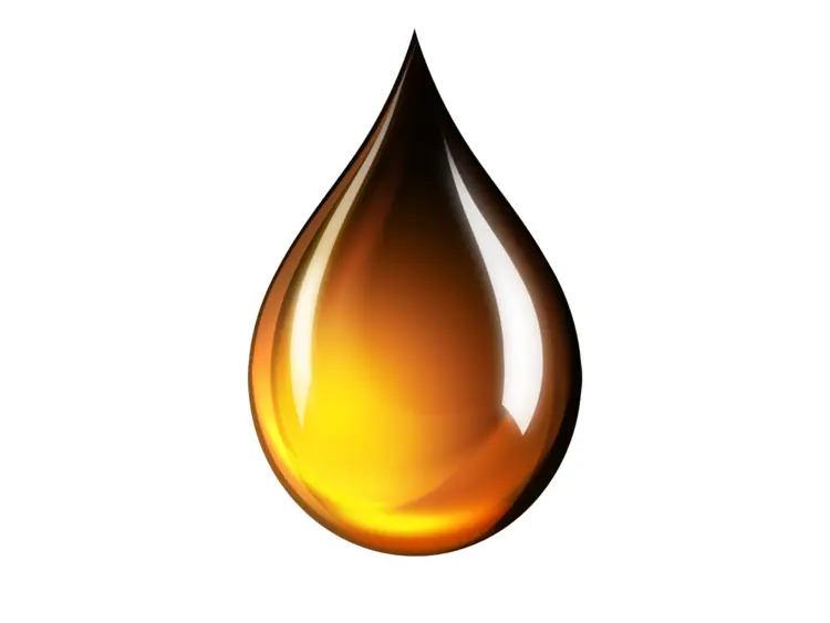 Golden Oil Drop