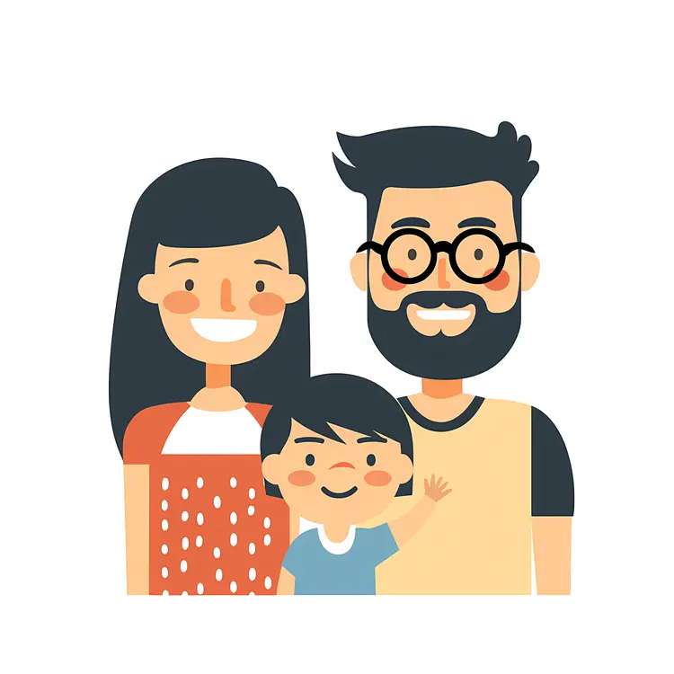 Happy Family Portrait