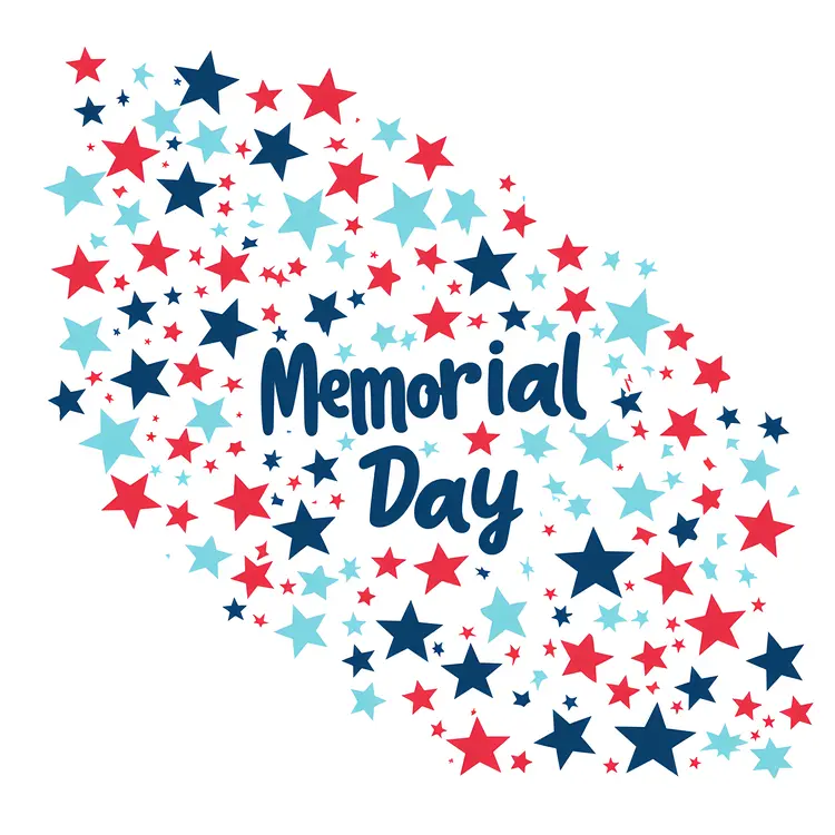 Memorial Day with Stars