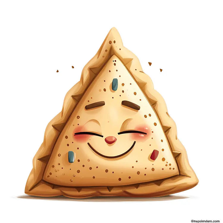 Smiling Triangle Pastry for Purim