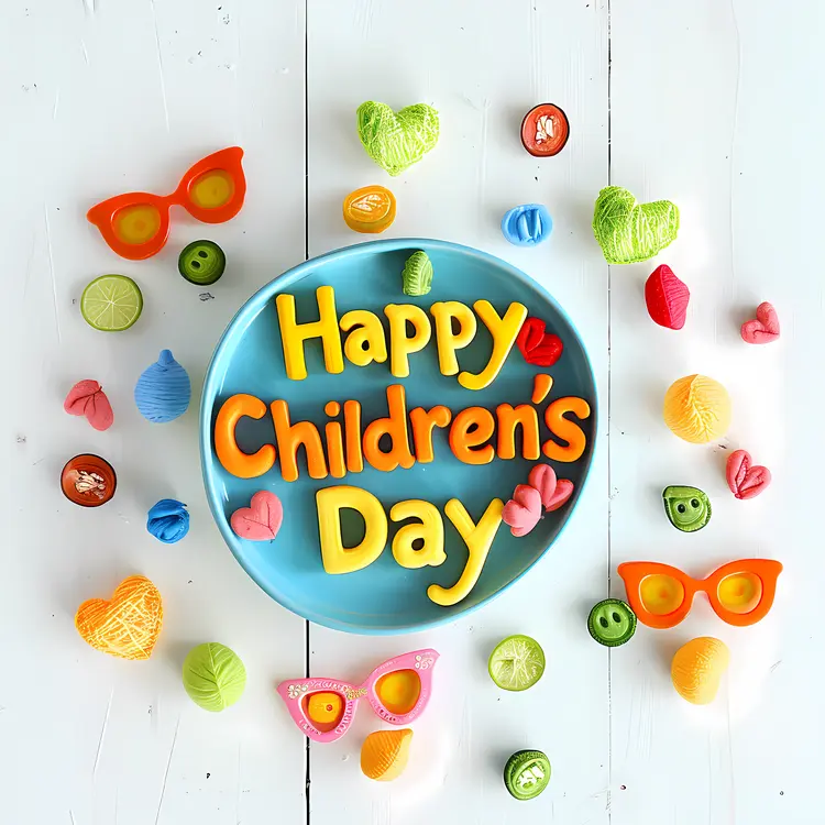 Colorful Decorations for Happy Children's Day