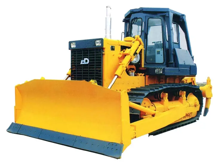 Yellow Bulldozer for Heavy Construction Work