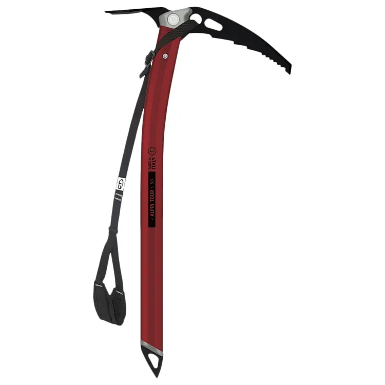 Red Ice Axe for Climbing