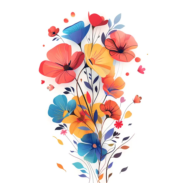 Vibrant Botanical Flowers