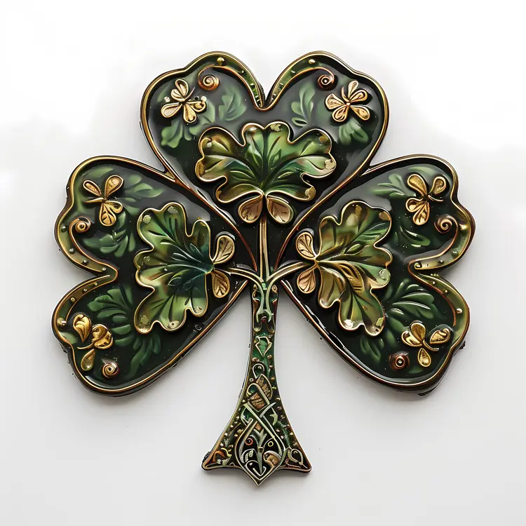 Decorative Clover Art
