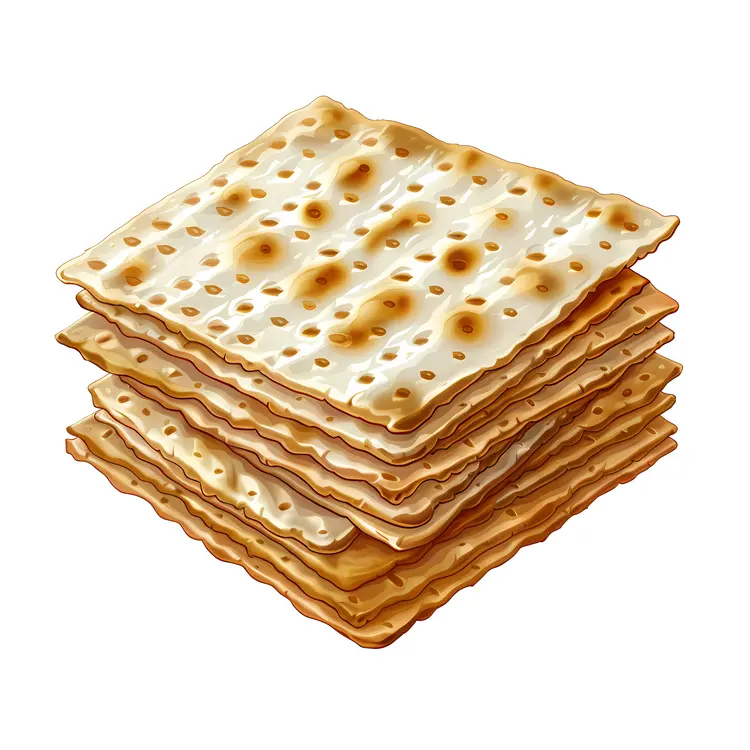 Stack of Matzo