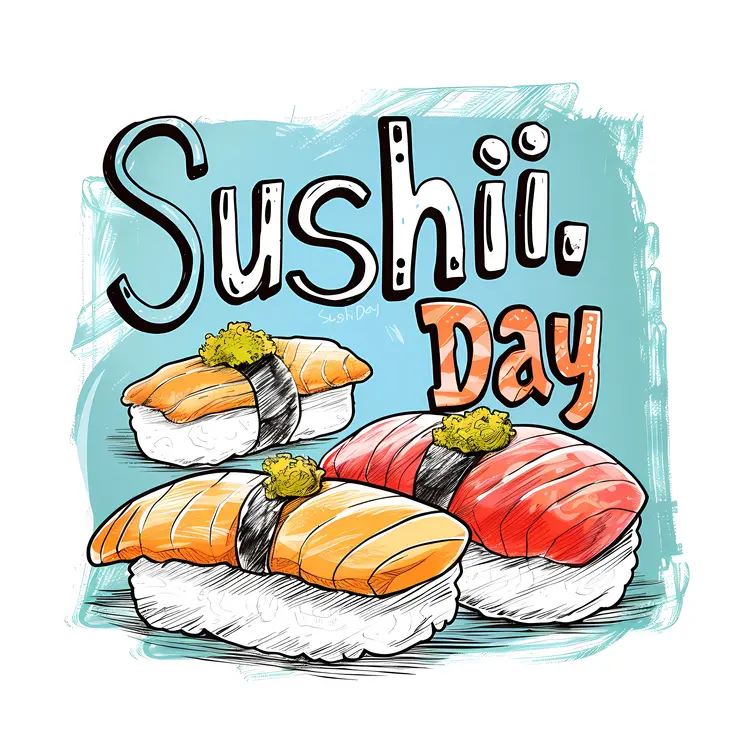 Sushi Day Celebration with Nigiri