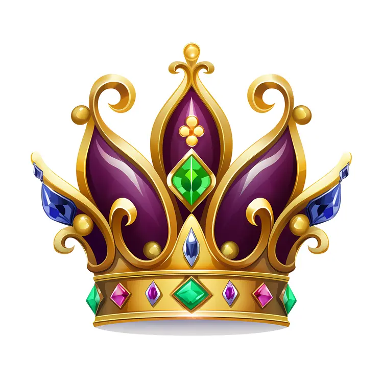 Royal Crown with Jewels