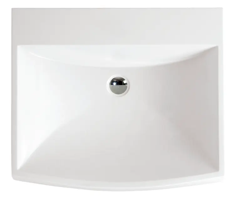 White Square Sink for Modern Bathrooms