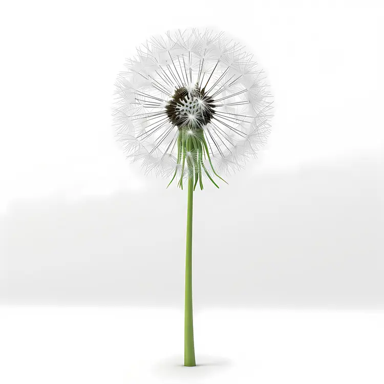 Dandelion with Seeds