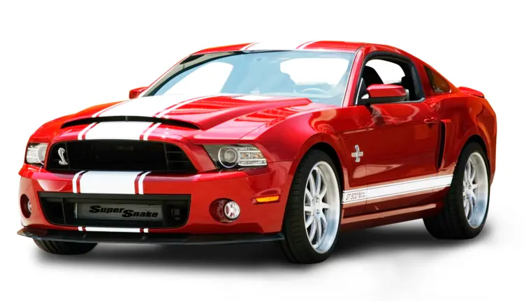 Red Mustang Sports Car