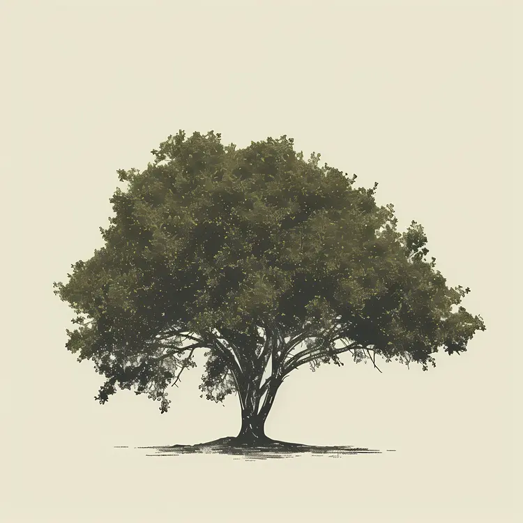 Green Tree Illustration