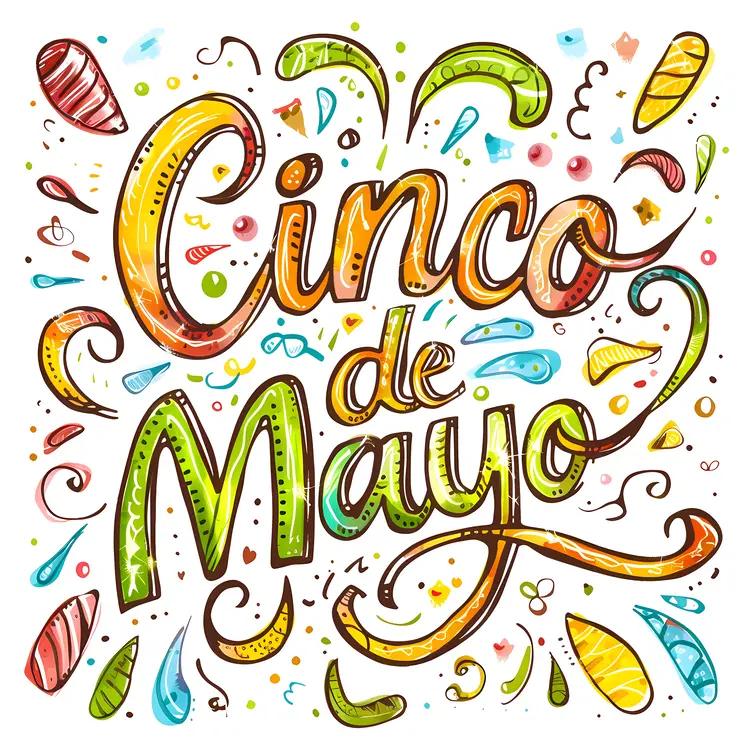 Cinco de Mayo Colorful Design