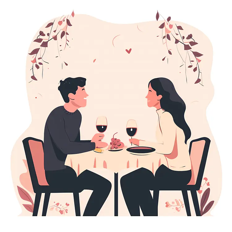 Romantic Couple Dining