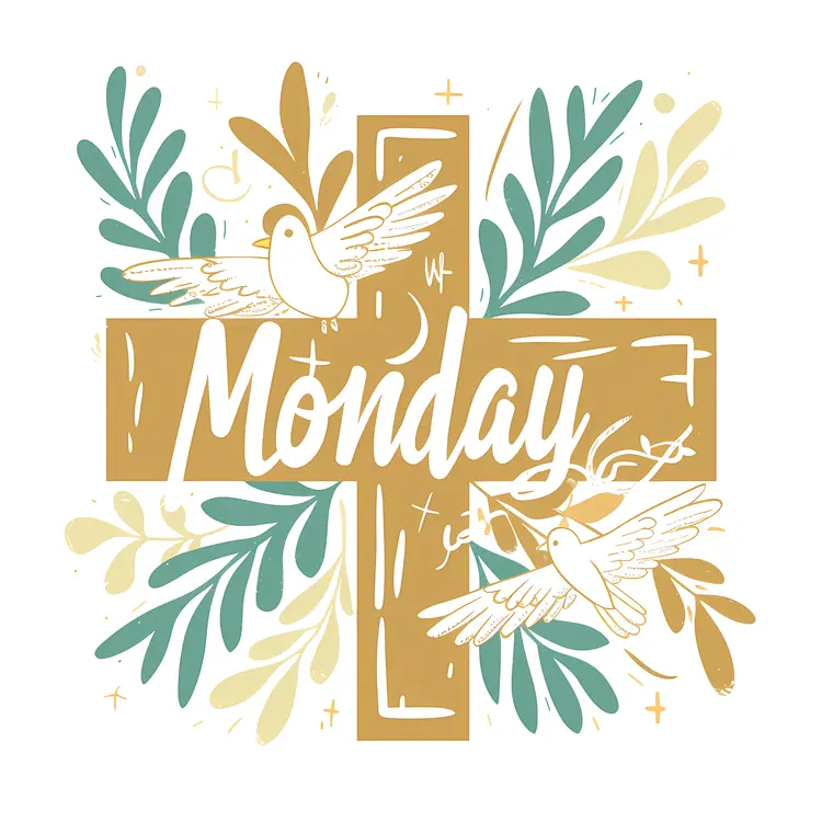 Monday with Cross and Dove