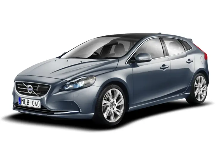 Gray Volvo Hatchback Car