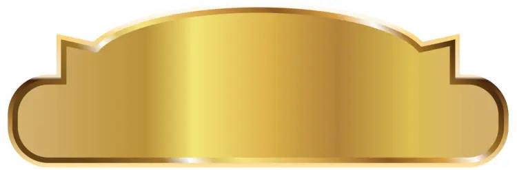Golden Ribbon Banner