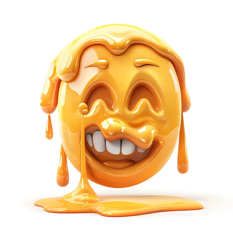 Melting Laughing Emoji