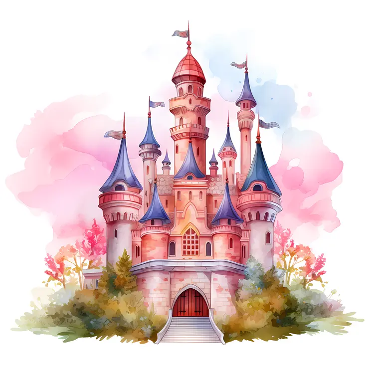Pink Fairy Castle