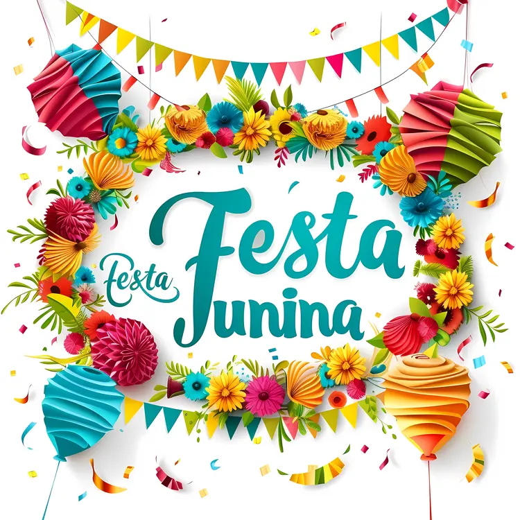 Colorful Festa Junina Celebration