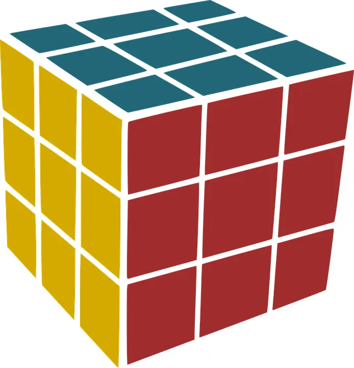 Solved Rubik's Cube