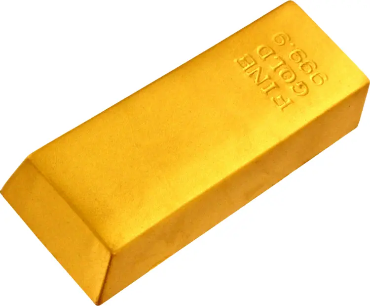 Refined Gold Bar for Investment