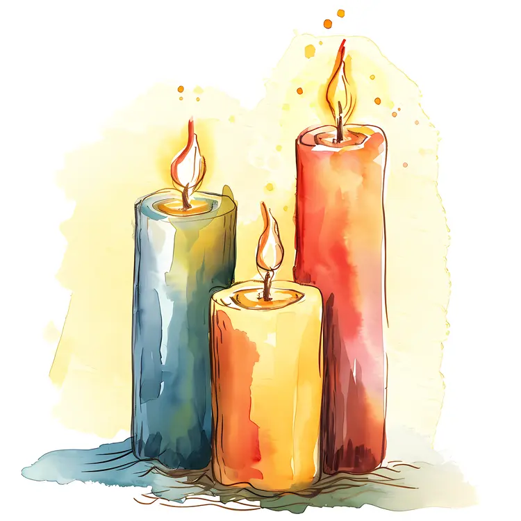Colorful Candles