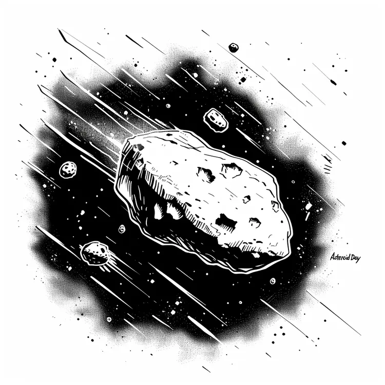 Asteroid Day Celebration Poster