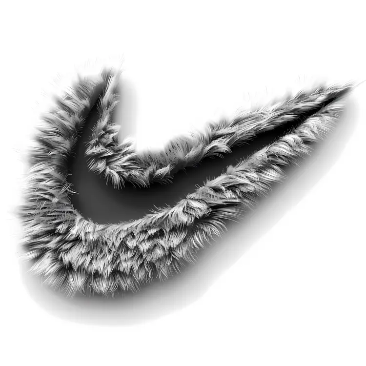 White Furry Logo Design