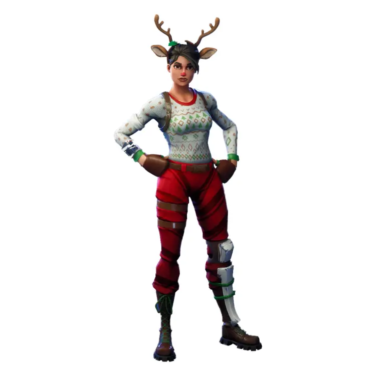Reindeer Costume Character in Fortnite