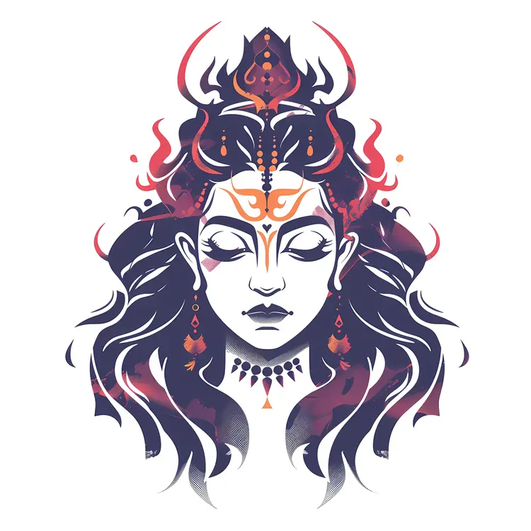 Mystical Woman Illustration