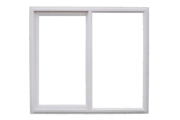 Sliding Window with Glass Frame