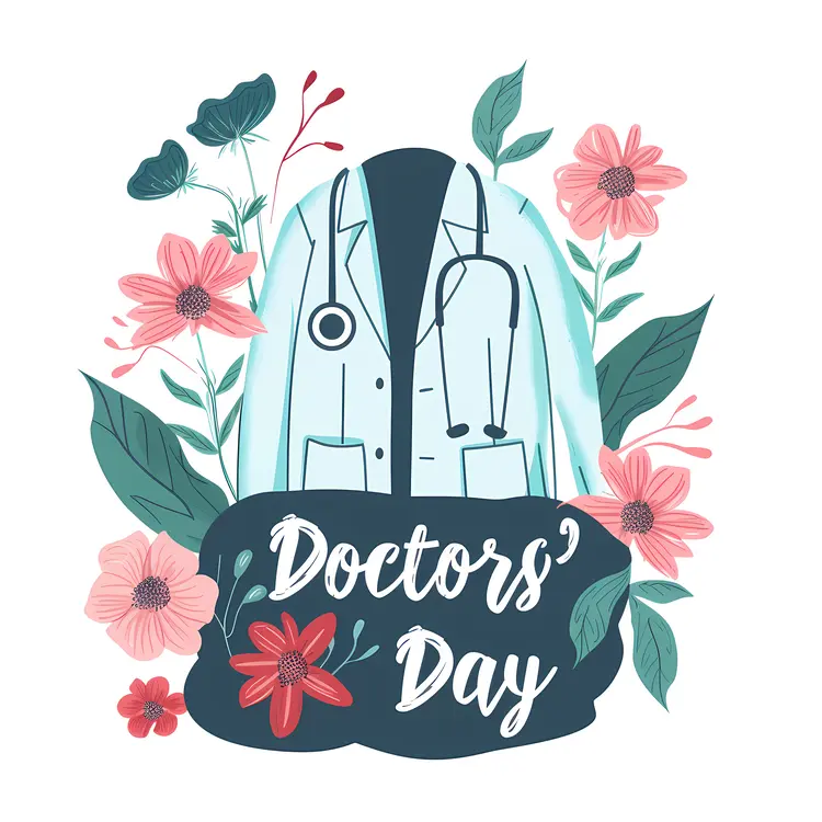 Floral Illustration for Doctor's Day