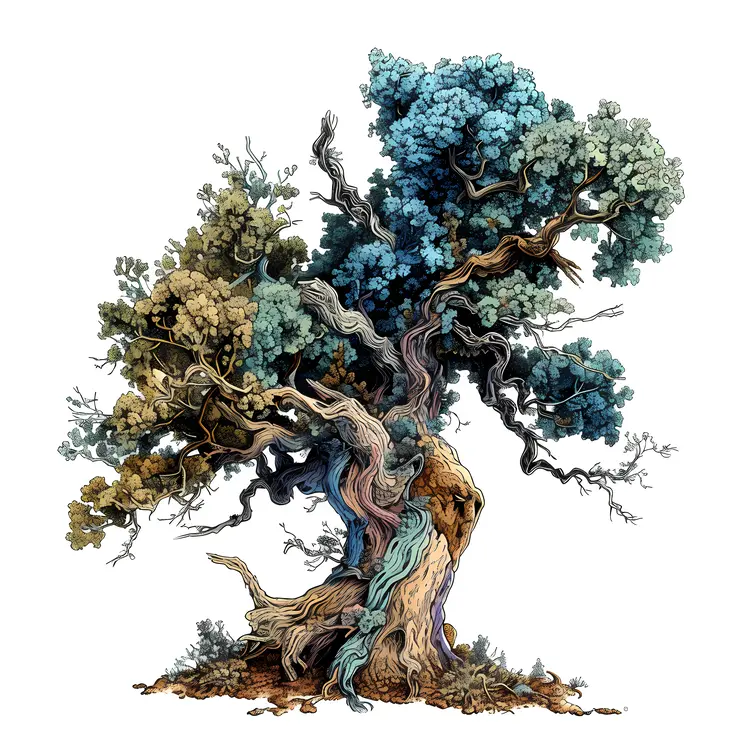 Twisted Tree with Unique Branches