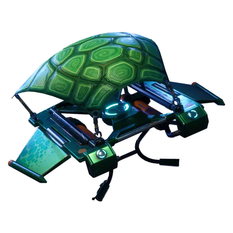 Green Turtle Shell Glider from Fortnite