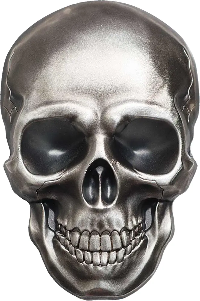 Shiny Metallic Skull