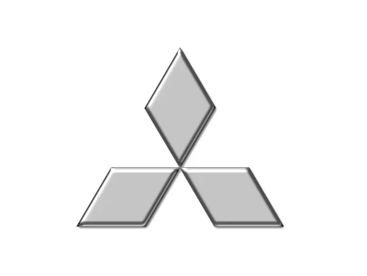 Gray Mitsubishi Logo