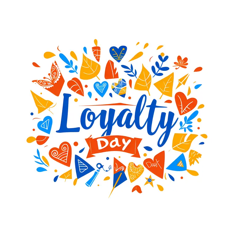 Loyalty Day Colorful Design