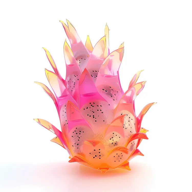 Colorful Dragon Fruit