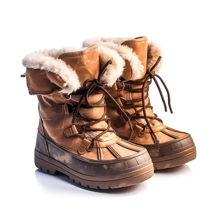 Brown Winter Boots for Cold Weather