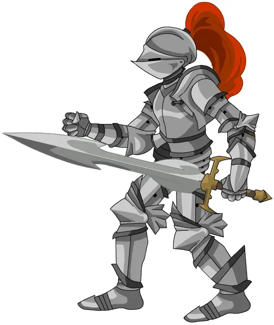 Armored Knight with Sword
