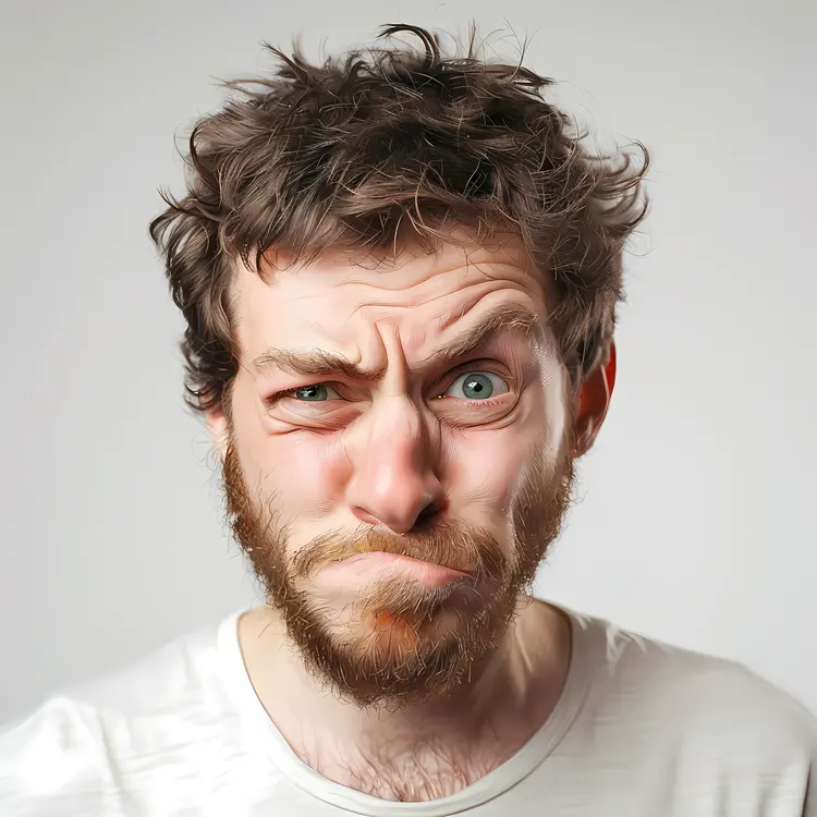 Man Making Funny Face