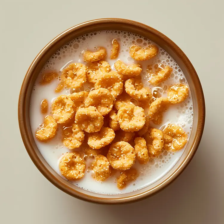 Bowl of Cereal with Milk