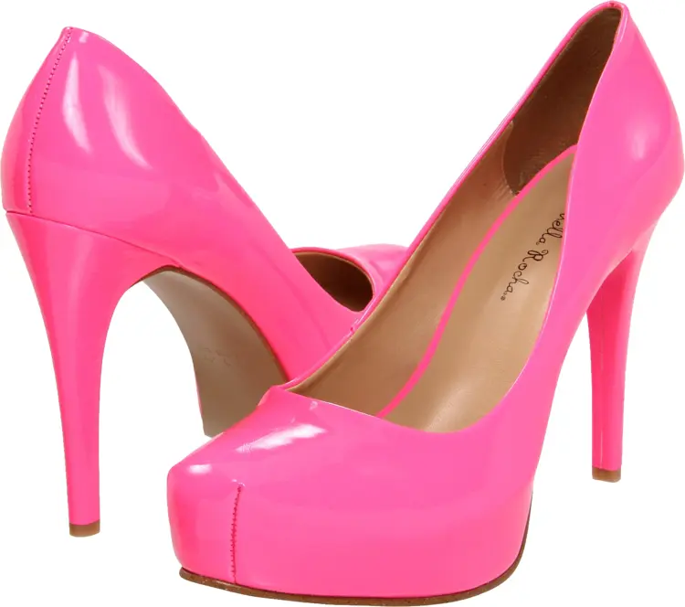 Bright Pink High Heels