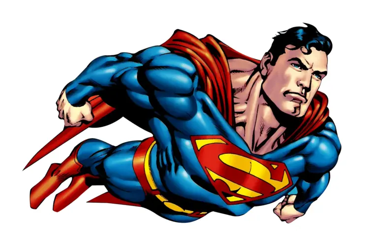 Superman Flying in the Sky