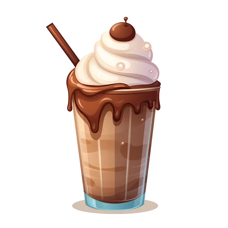 Creamy Chocolate Milkshake